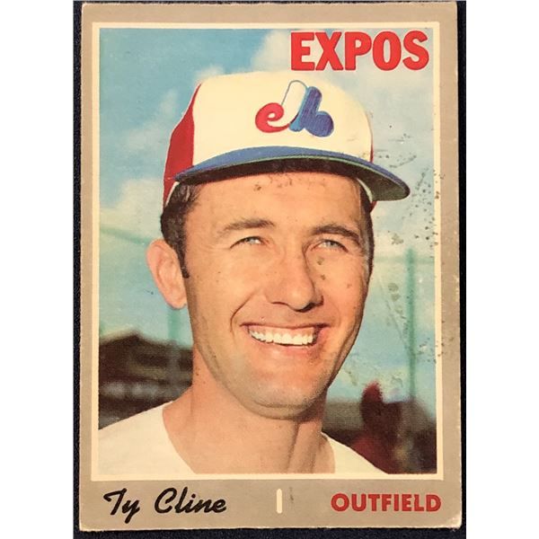 1970 O-PEE-CHEE TY CLINE