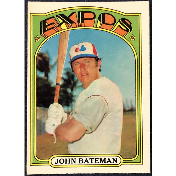 1972 O-PEE-CHEE JOHN BATEMAN