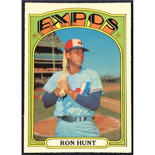 1972 O-PEE-CHEE RON HUNT
