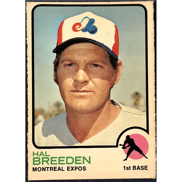 1973 O-PEE-CHEE HAL BREEDEN
