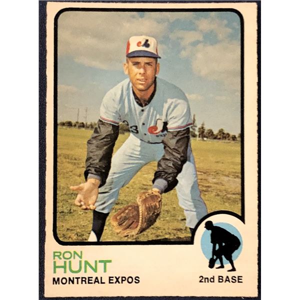 1973 O-PEE-CHEE RON HUNT