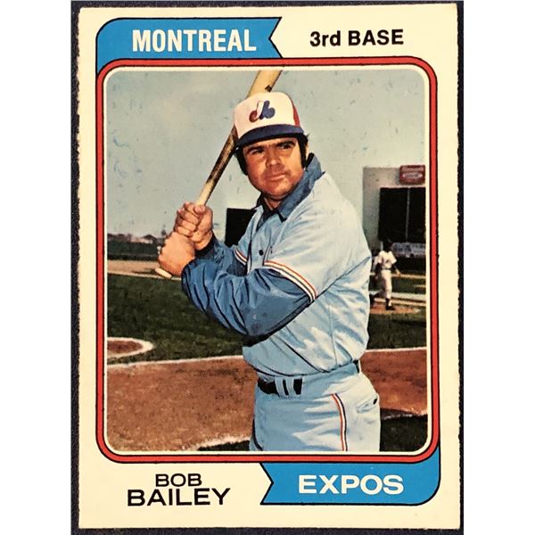 1974 O-PEE-CHEE BOB BAILEY