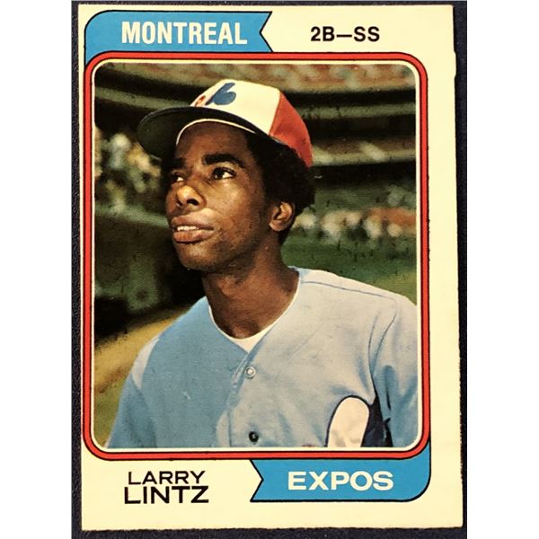 1974 O-PEE-CHEE LARRY LINTZ ROOKIE CARD