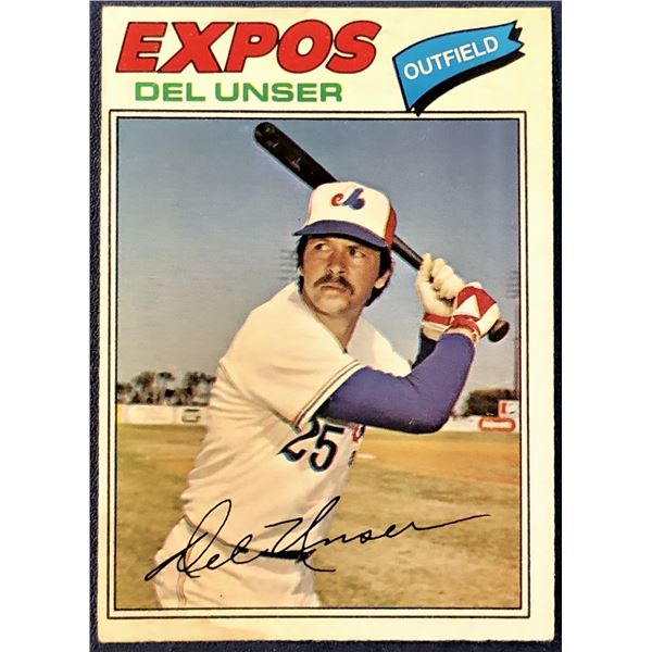 1977 O-PEE-CHEE DEL UNSER