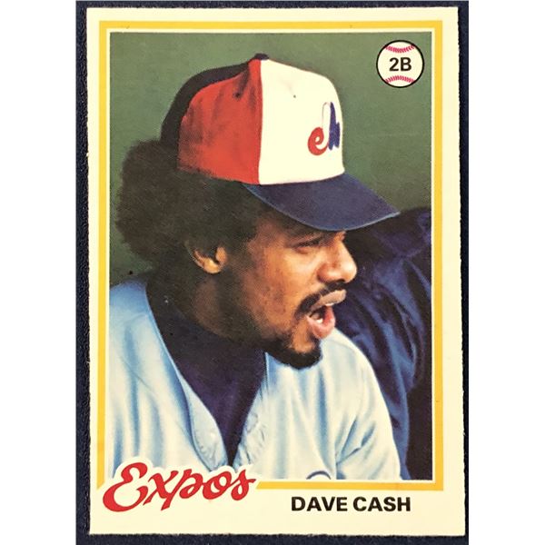 1978 O-PEE-CHEE DAVE CASH