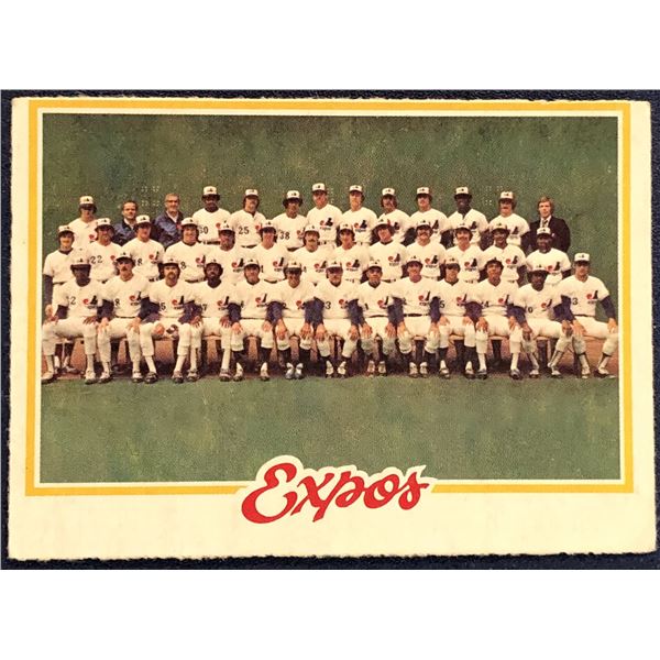 1978 O-PEE-CHEE MONTREAL EXPOS