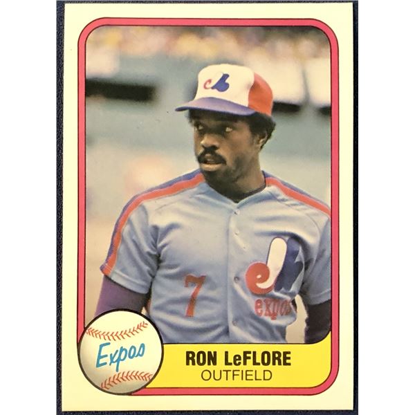 1981 FLEER RON LeFLORE