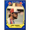 Image 1 : 1981 FLEER STAR STICKER LARRY PARRISH