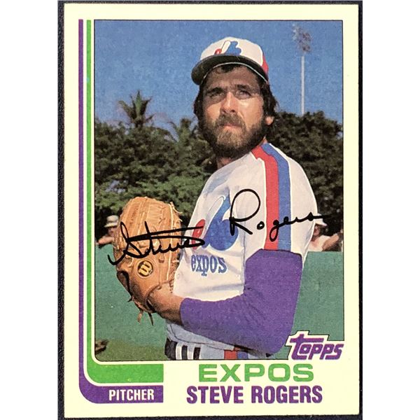 1982 TOPPS STEVE ROGERS