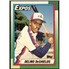 Image 1 : 1990 O-PEE-CHEE DELINO DeSHIELDS ROOKIE CARD