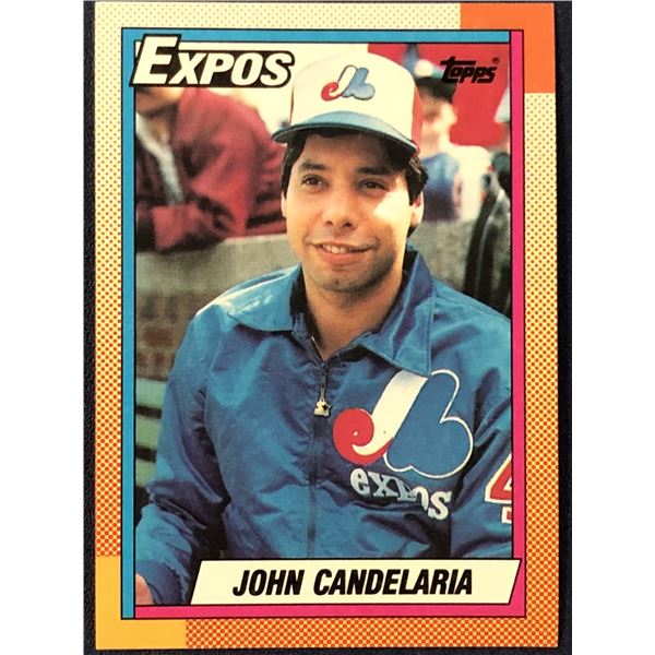 1990 TOPPS JOHN CANDELARIA