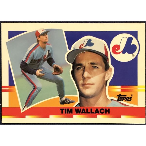 1990 TOPPS LARGE TIM WALLACH