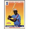 Image 1 : 1991 SCORE RONDELL WHITE ROOKIE CARD
