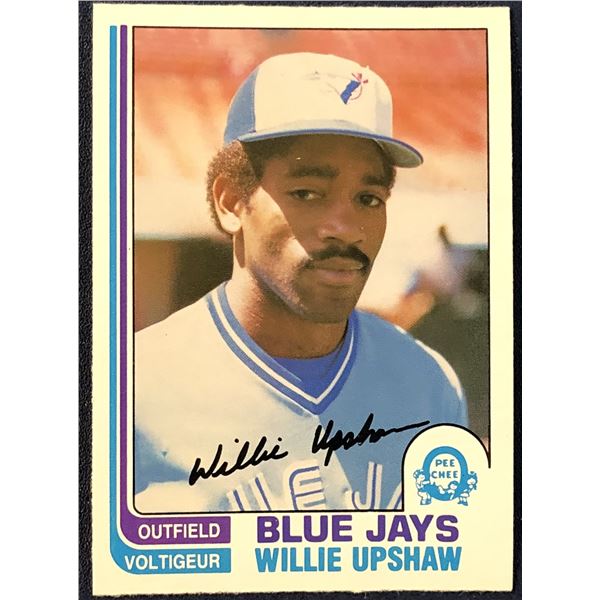 1982 O-PEE-CHEE WILLIE UPSHAW