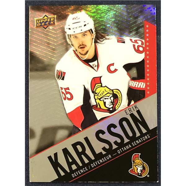 2015-16 UPPER DECK ERIK KARLSSON