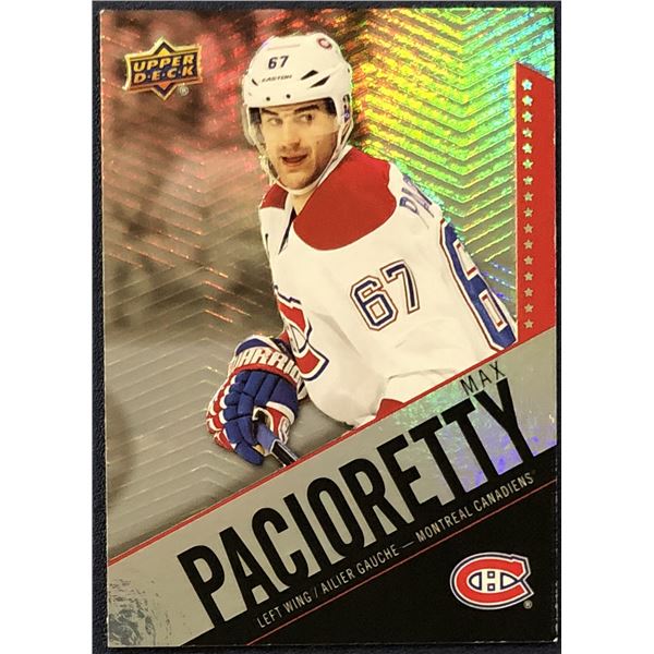 2015-16 UPPER DECK MAX PACIORETTY