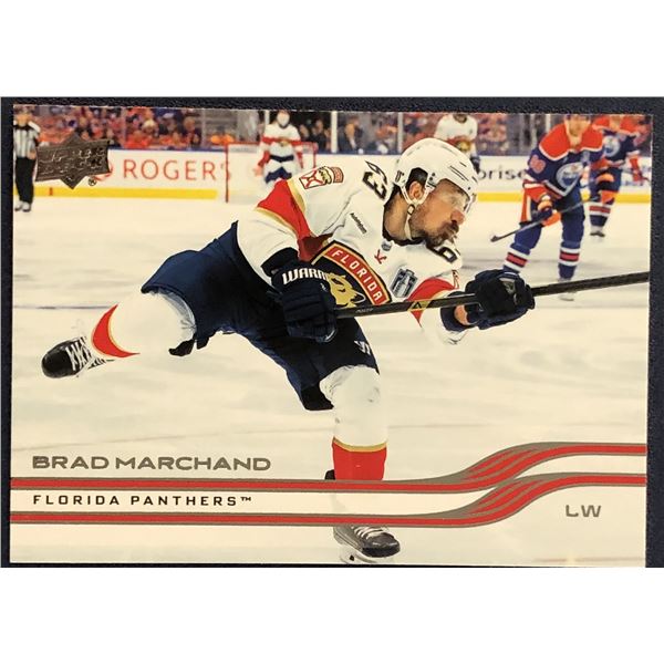 2025-26 UPPER DECK NHL BRAD MARCHAND