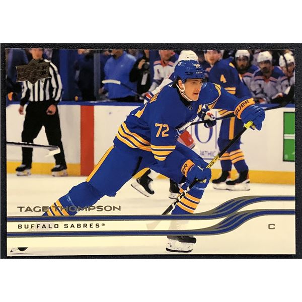 2025-26 UPPER DECK NHL TAGE THOMPSON