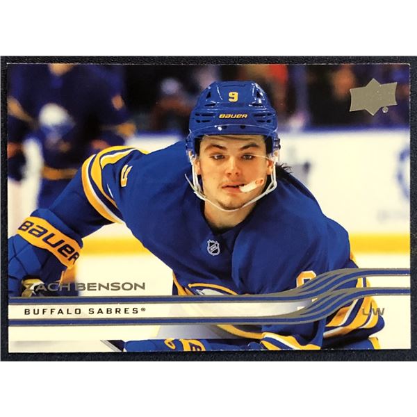 2025-26 UPPER DECK NHL ZACH BENSON