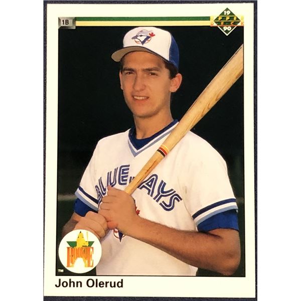 1990 UPPER DECK JOHN OLERUD ROOKIE CARD