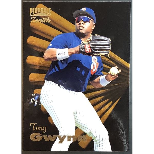 1996 PINNACLE ZENITH TONY GWYNN (HOF)