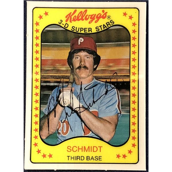1981 KELLOGGS 3-D MIKE SCHMIDT (HOF)
