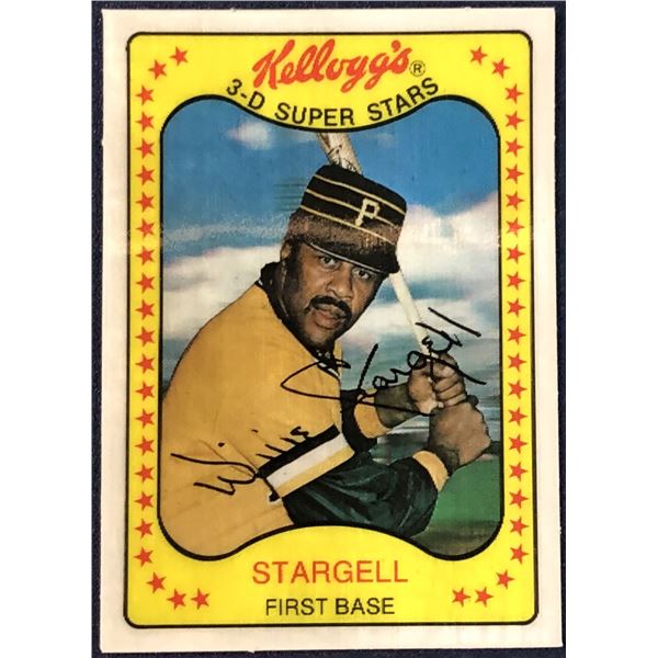 1981 KELLOGGS 3-D WILLIE STARGELL (HOF)