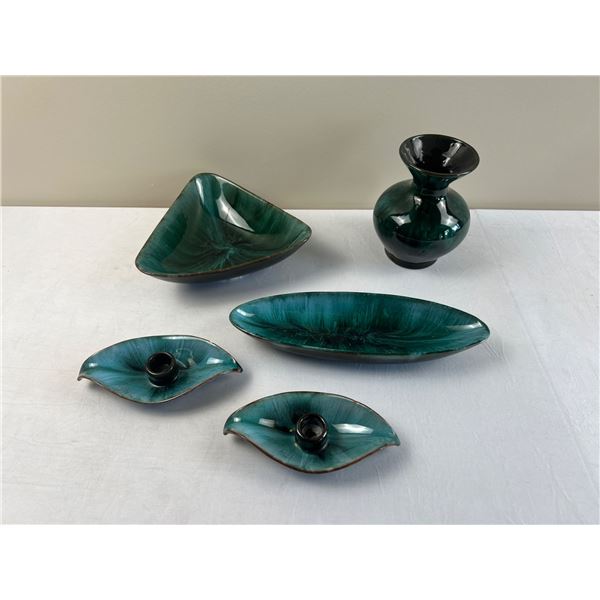 Blue Glazed Pottery