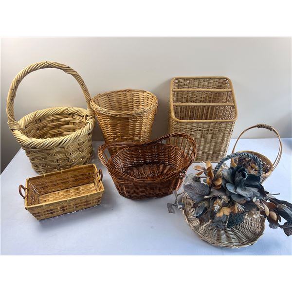 Decorative Wicker Storage