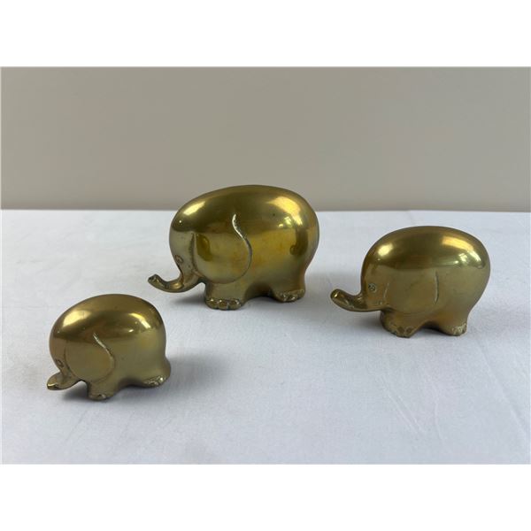 Brass Elephant Family