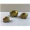 Image 1 : Brass Elephant Family