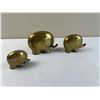 Image 2 : Brass Elephant Family