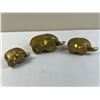 Image 3 : Brass Elephant Family