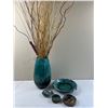 Image 1 : Glazed Ceramics who a Floral Arrangement