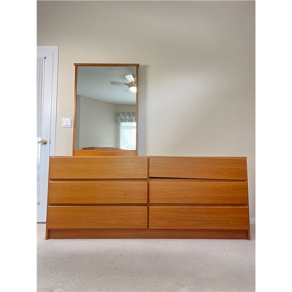 MCM Dresser & Mirror