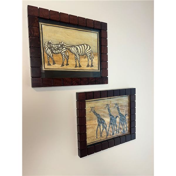 Papyrus Safari Animal Art