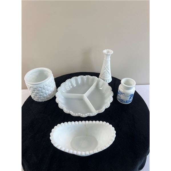 Decorative Milk Glass Items