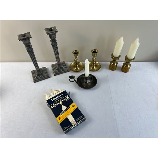 Metal Candlestick Holders