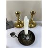 Image 3 : Metal Candlestick Holders