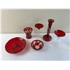 Image 1 : Unique Red Glassware