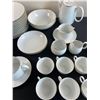 Image 4 : White & Gold Rimmed China