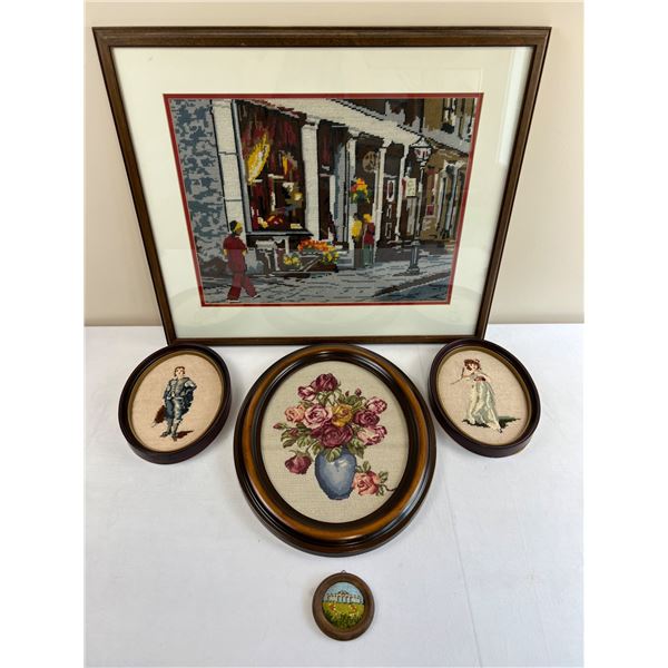 Framed Needlework Art