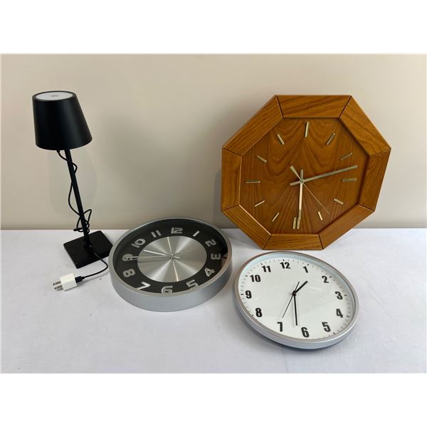 Household Clocks & Lighting