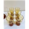 Image 3 : MCM Amber Glass Pitcher Set