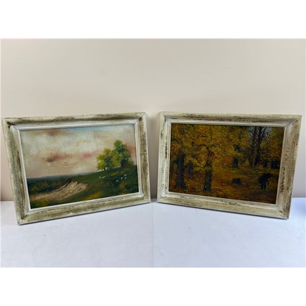 Antique Canvas Paintings