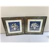 Image 1 : Framed Floral Artwork