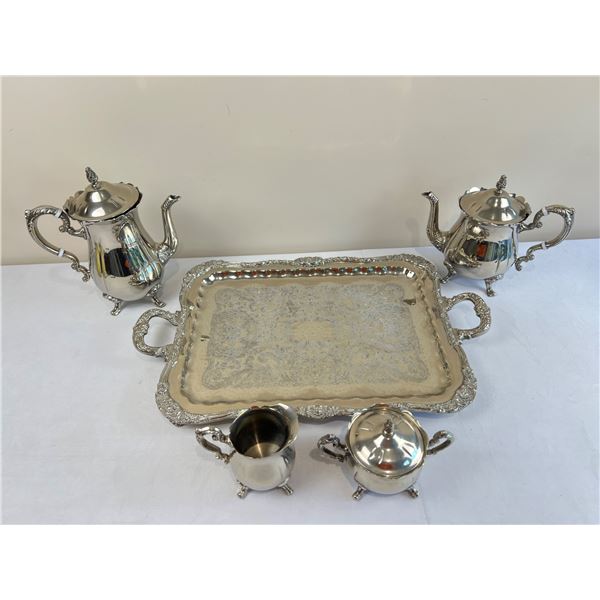 Chaumet E.P Brass Tea Serving Set
