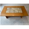 Image 1 : MCM Coffee Table with Tile Inlay