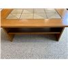 Image 4 : MCM Coffee Table with Tile Inlay