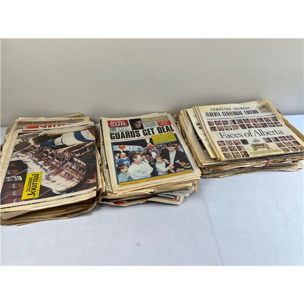 Collection of Newspapers